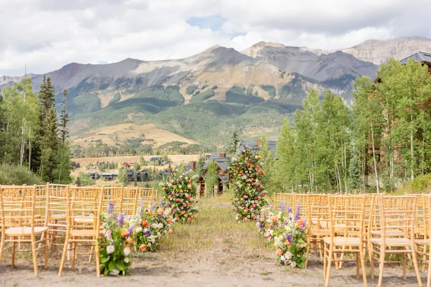 Meadow Ceremony at Mountain Lodge Telluride
