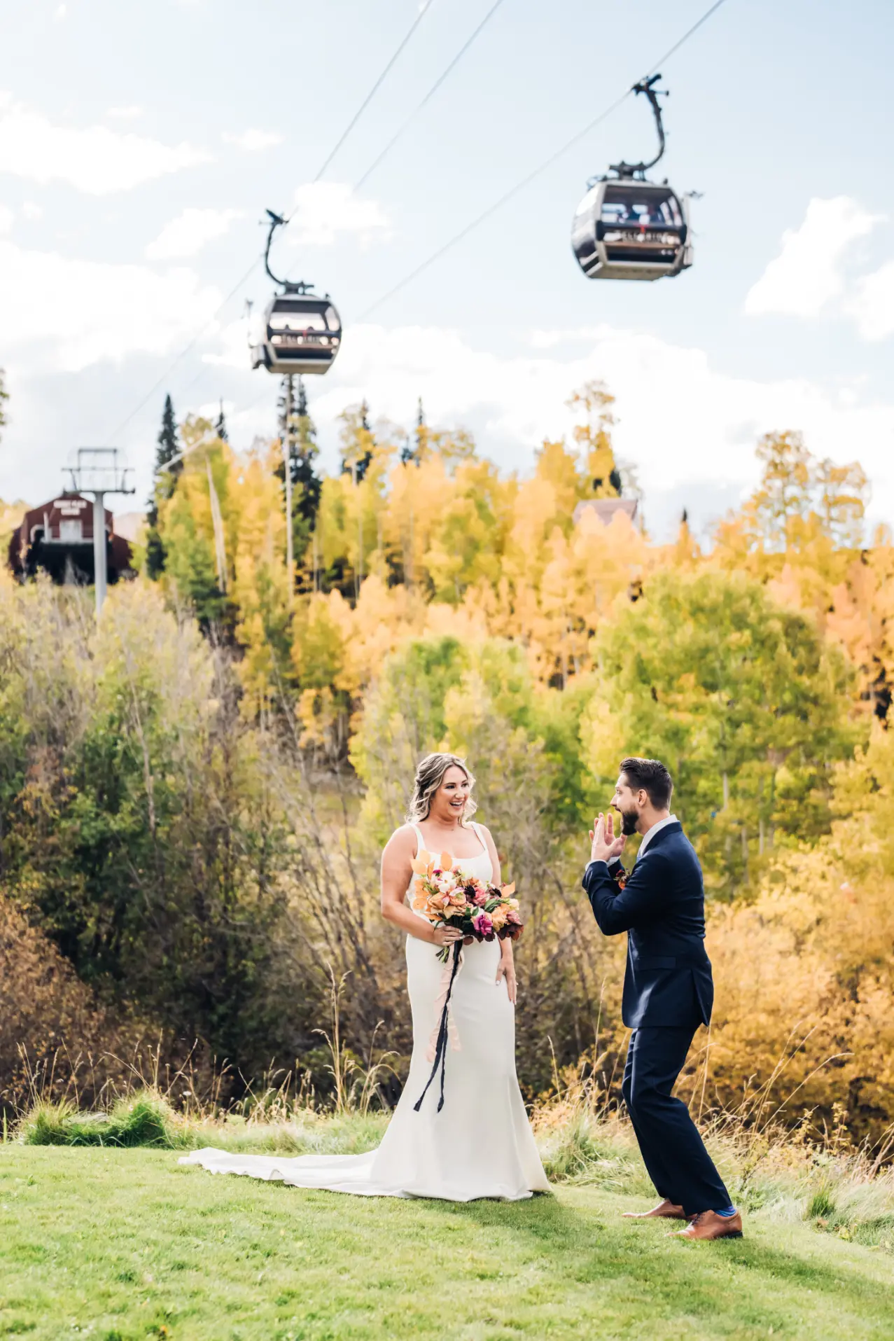Weddings on the Grassy Knoll at Mountain Lodge Telluride