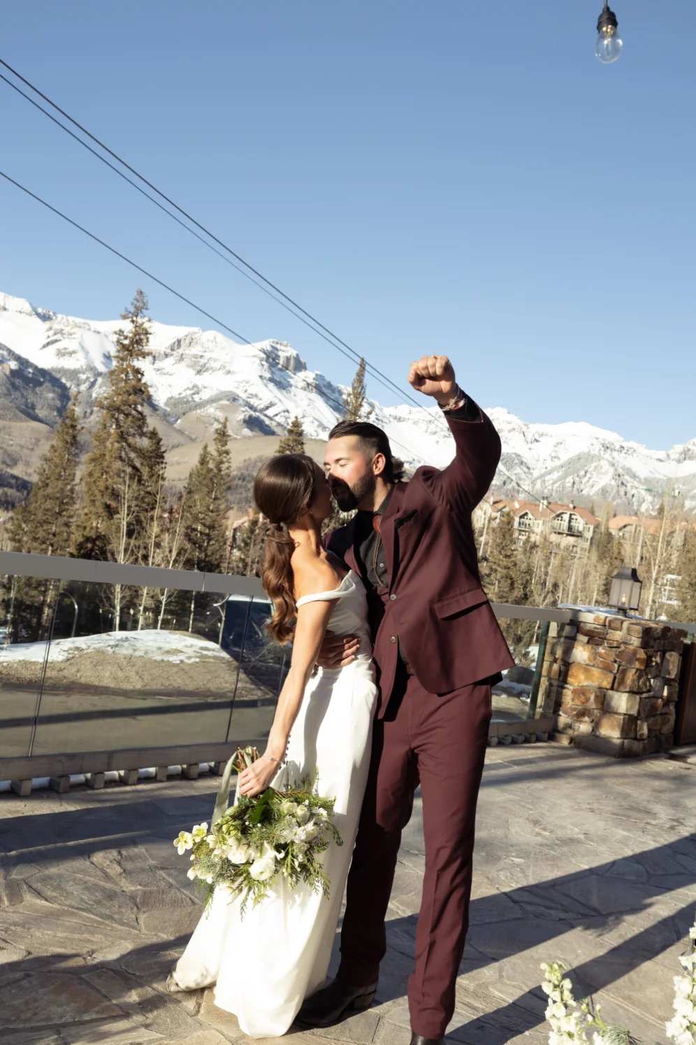telluride mountain lodge wedding