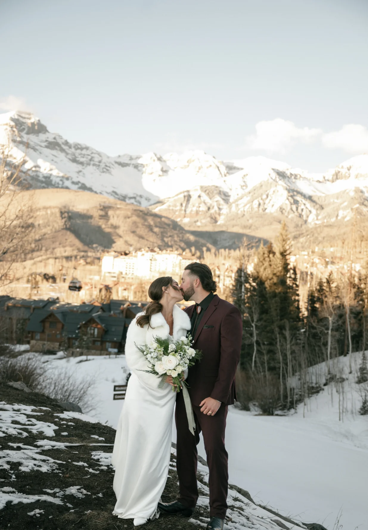 telluride mountain lodge wedding