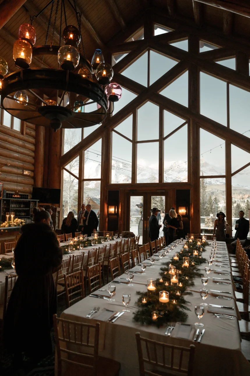 telluride mountain lodge wedding