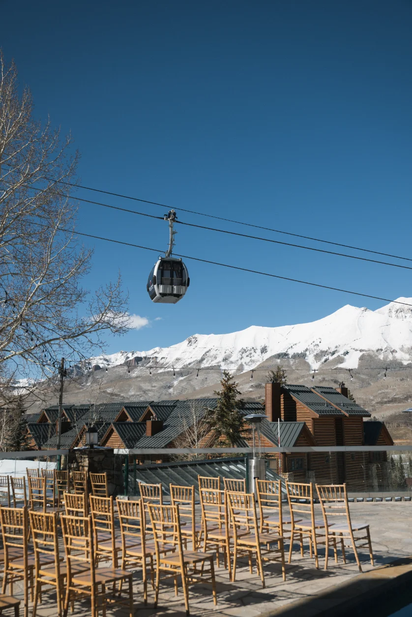 telluride mountain lodge wedding